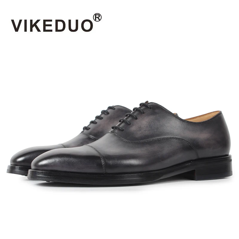 

Launch Derby VIKEDUO2017 spring and summer dress casual shoes 100 leather leather men's shoe