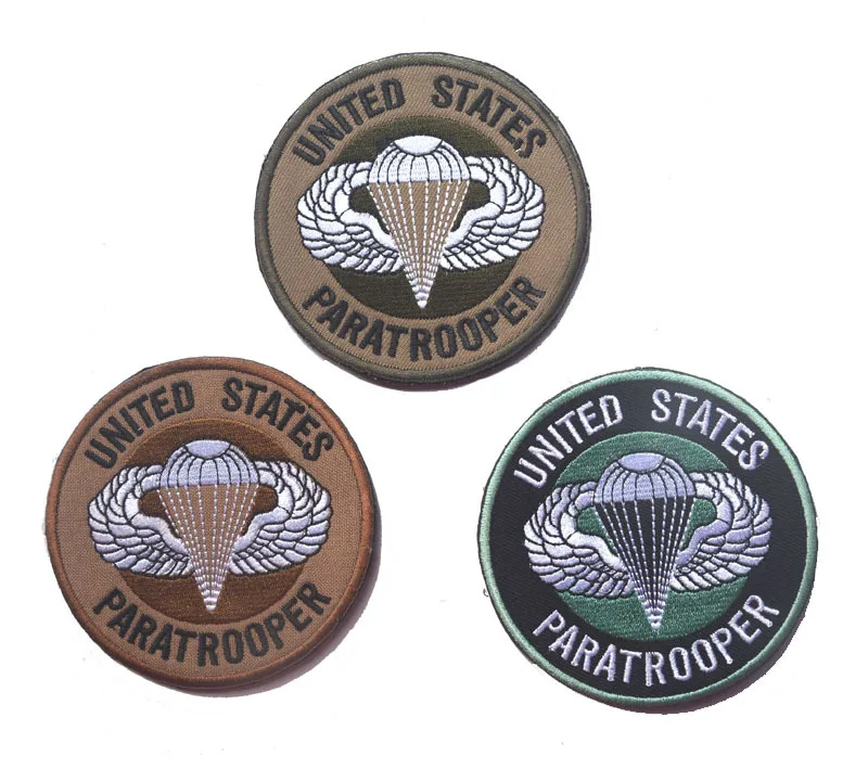 

United States Paratrooper Patches cloth AIRBORNE wing military insignia Morale patches US army AIRSOFT Tactical for coat