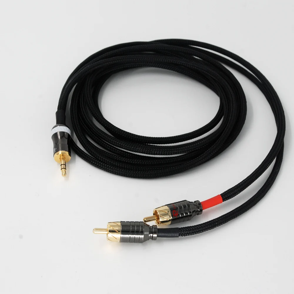 14ft 4m X82 3.5mm Jack 1/8" TRS to Dual(2) RCA/Phono Canare L 2B2AT ...