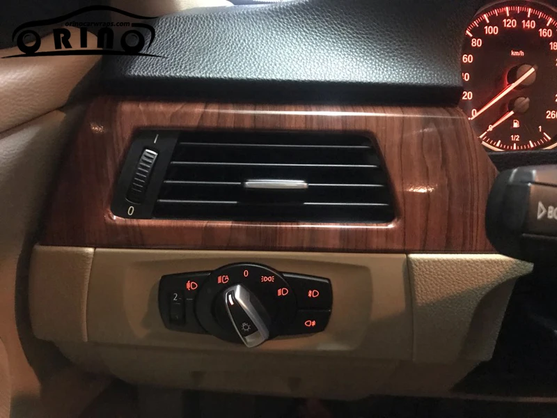 Wood Vinyl Film Sticker Car Wrap-8