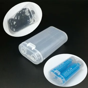 

20Pcs 18650 Battery Case Hoder 2x18650 Waterproof Hard Storage Box Rechargeable Battery Container for Power Bank