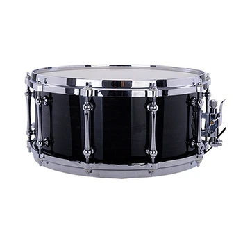 

Percussion Musical instruments Snare Drum 14"*6.5" Black Painting polyester Drumhead with drum sticks