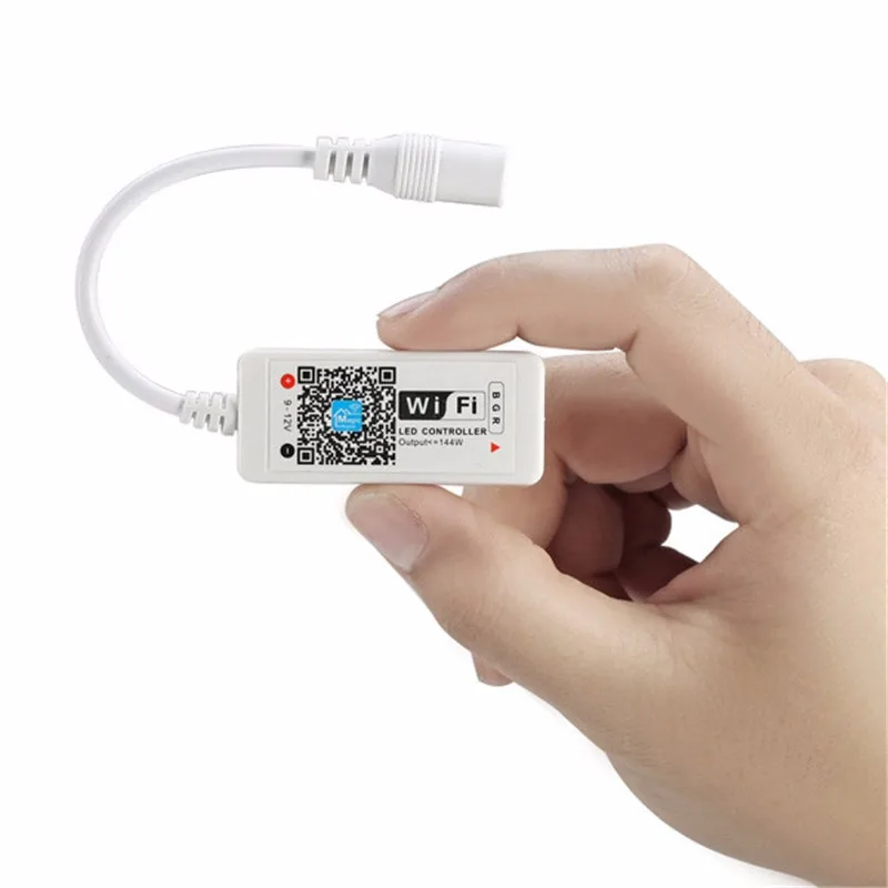 

High Quality DC5-28V Mini Wifi LED RGB Remote Controller APP Control LED Strip Light For Smartphone RGB Controler