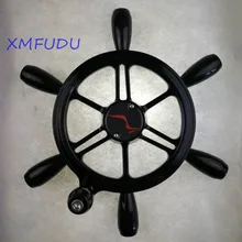 6-спицевый нержавеющей лодки рулевое колесо 3/" Вал крепление