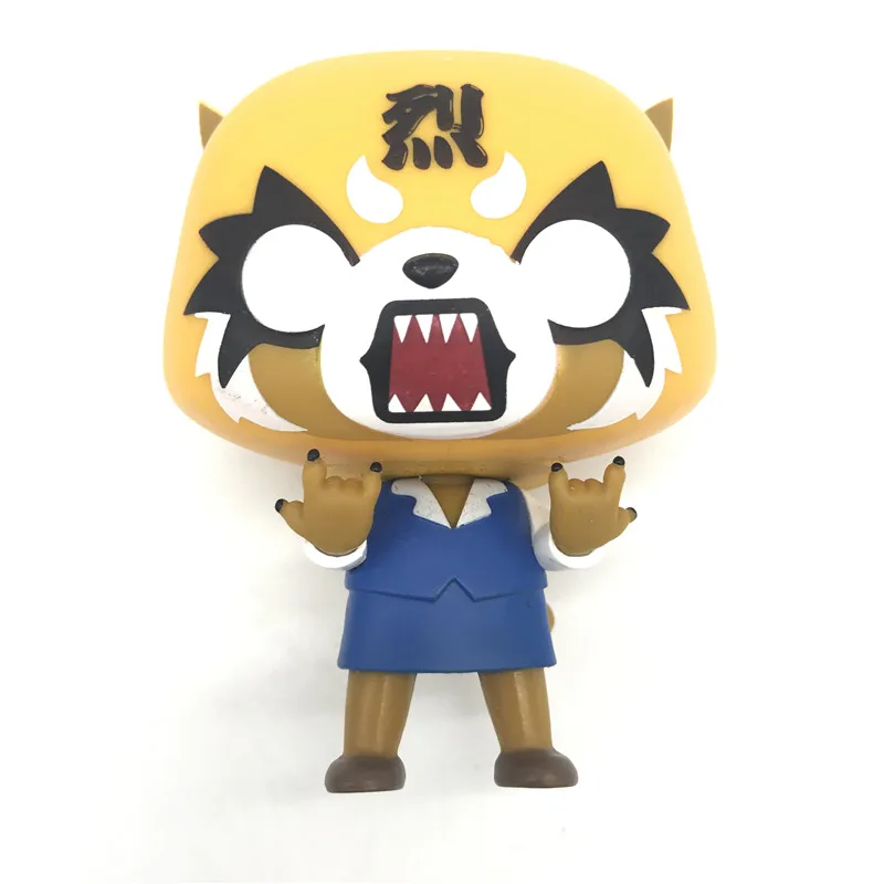 Оригинальный Funkos Aggretsuko реативный мультфильм Angry little panda фигурка коллекция кукла игрушка в подарок без коробки