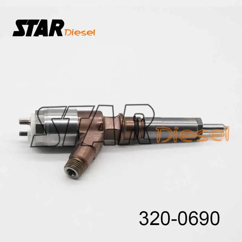 320-0690 инжектор дизельного топлива масло Inyector 3200690 d18m01y13p4752 для гусеничного экскаватора 320D RR; 321D LCR