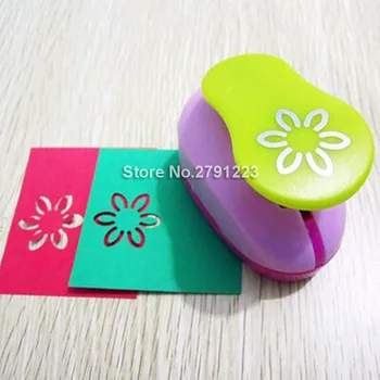 

Free shipping 1'' (2.2-2.5cm)Hollow chrysanthemum shape hole punches paper punch DIY tools scrapbook craft punch machine