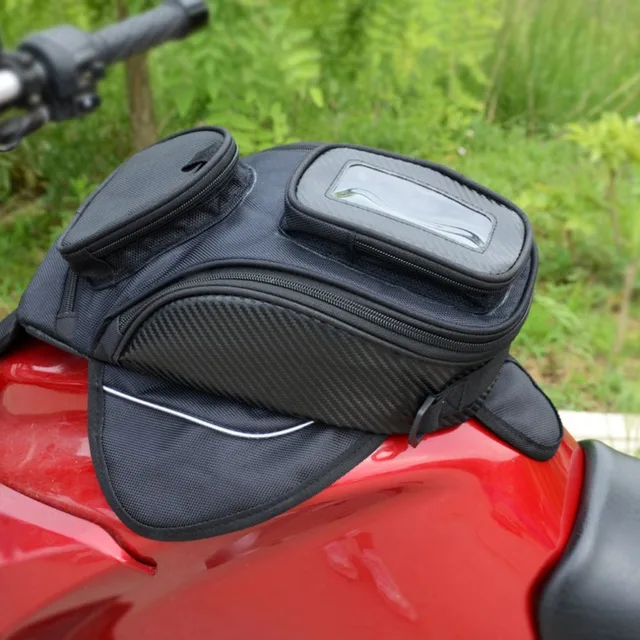 Motorbike Tank Bag Strong Magnet Slanting Single Shoulder Bag Waterproof M
