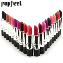Popfeel 20 цветов Макияж матовая губная помада глянцевый карандаш красота губ макияж длительный леверт Прямая поставка 3JU15