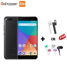 Mondial Version Xiaomi Mi A1 4 GB 64 GB Mobile Téléphone Octa Core Snapdragon 625 Téléphone Portable 5.5 “12.0MP Double Caméra Android Un Système