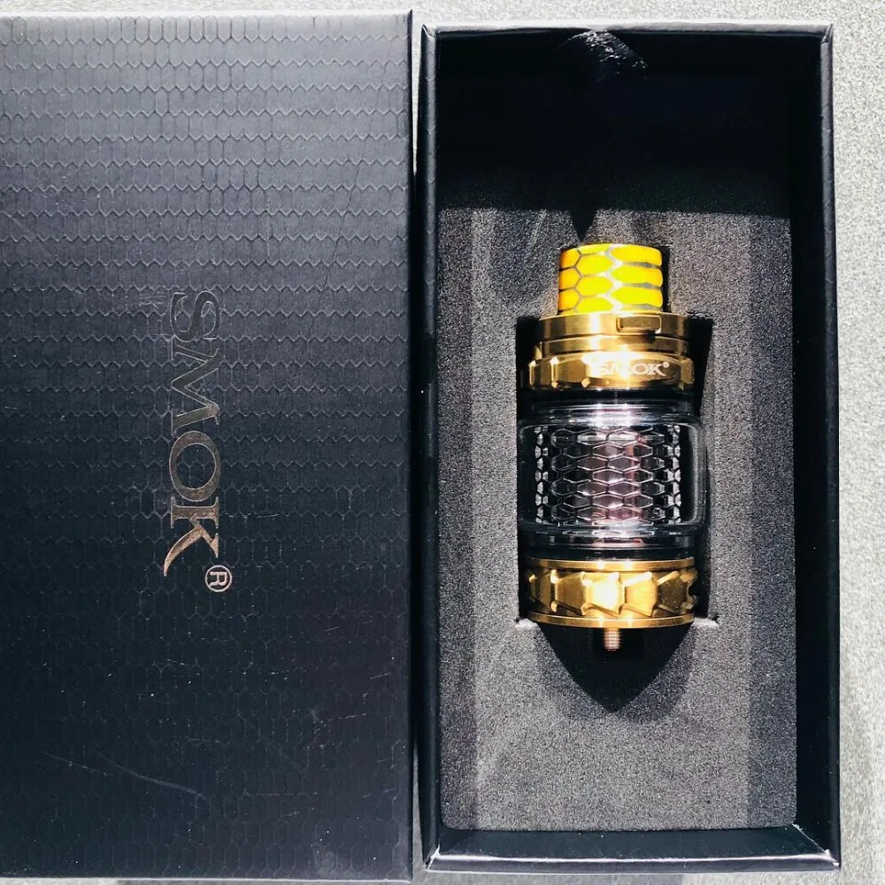 SMOK TFV12 Prince Cobra Edition 7 мл V12 полосатая сетка X2 Clapton спиральная электронная сигарета