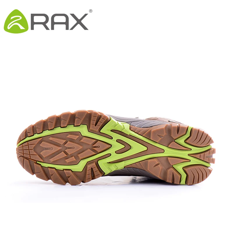 RAX водонепроницаемые альпинистские ботинки женские кожаные уличные ботинки для горных мероприятий водонепроницаемые носки подкладка мужские
