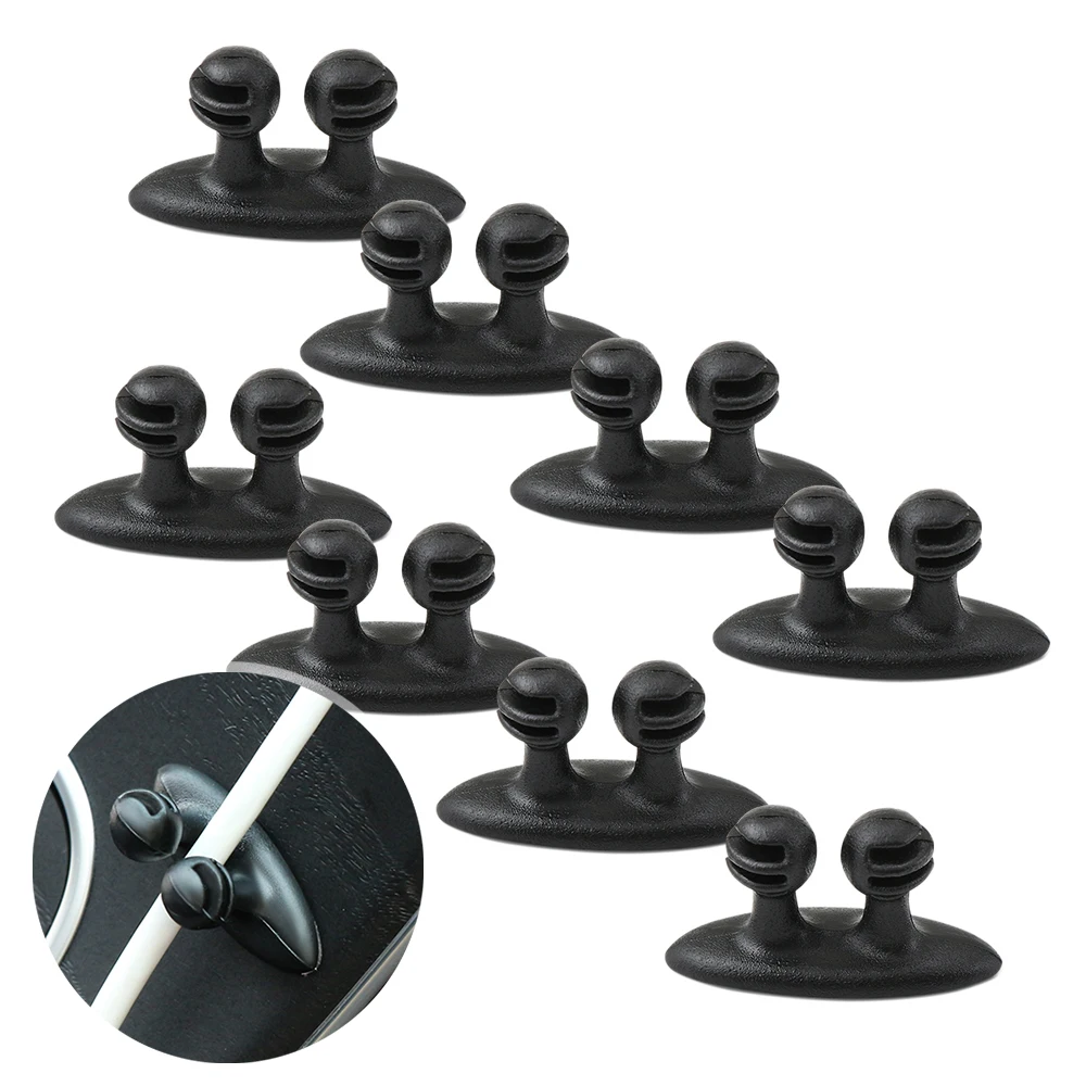 

8pcs universal Multifunction data cable car charger clip for Peugeot RCZ 206 207 208 301 307 308 406 407 408 508 2008-6008