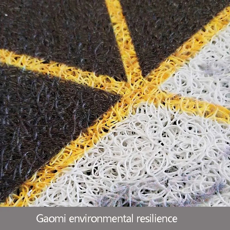 ПВХ шелковая петля пыленепроницаемый коврик с рисунком мраморная геометрия