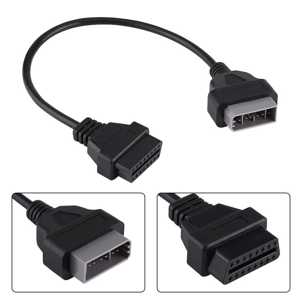 Для Nissan14 Pin 14Pin Consult Plug to 16 Pin Female для 14Pin интерфейса автомобиля