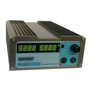 

CPS-3205II 0-30V-32V Adjustable DC Switching Power Supply 5A 160W SMPS Switchable AC 110V (95V-132V) / 220V (198V-264V)