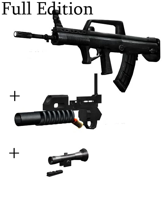 Бумага модель пистолет оружие QZB95 пистолет 1:1 весы 3D головоломки бумага игрушка ручной работы игрушки - Цвет: Full Edition