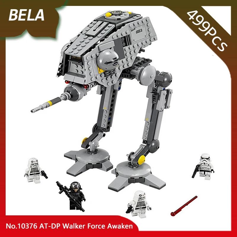 

Bela 10376 499pcs Star Series Wars AT-DP Walker Force Awaken Model Building Blocks Set Bricks Compatible with Legoings