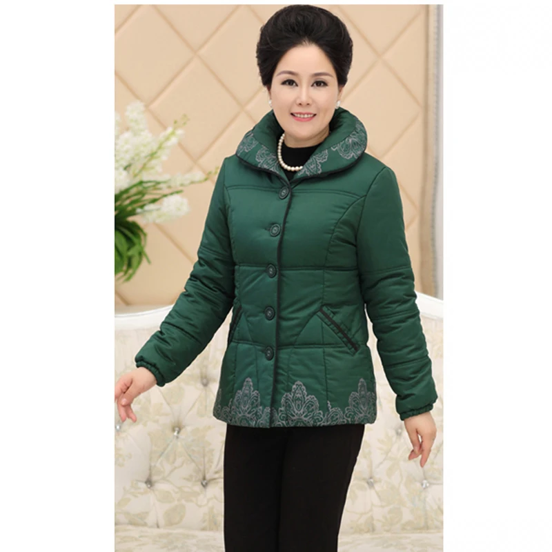 Женская куртка с принтом верхняя одежда из хлопка для весны 2019|Парки| |