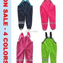 Topolino/ ; Розничная ; водонепроницаемые ветрозащитные комбинезоны для мальчиков и девочек; Детские Водонепроницаемые брюки; размеры от 74 до 128; минимальный заказ: 1 шт