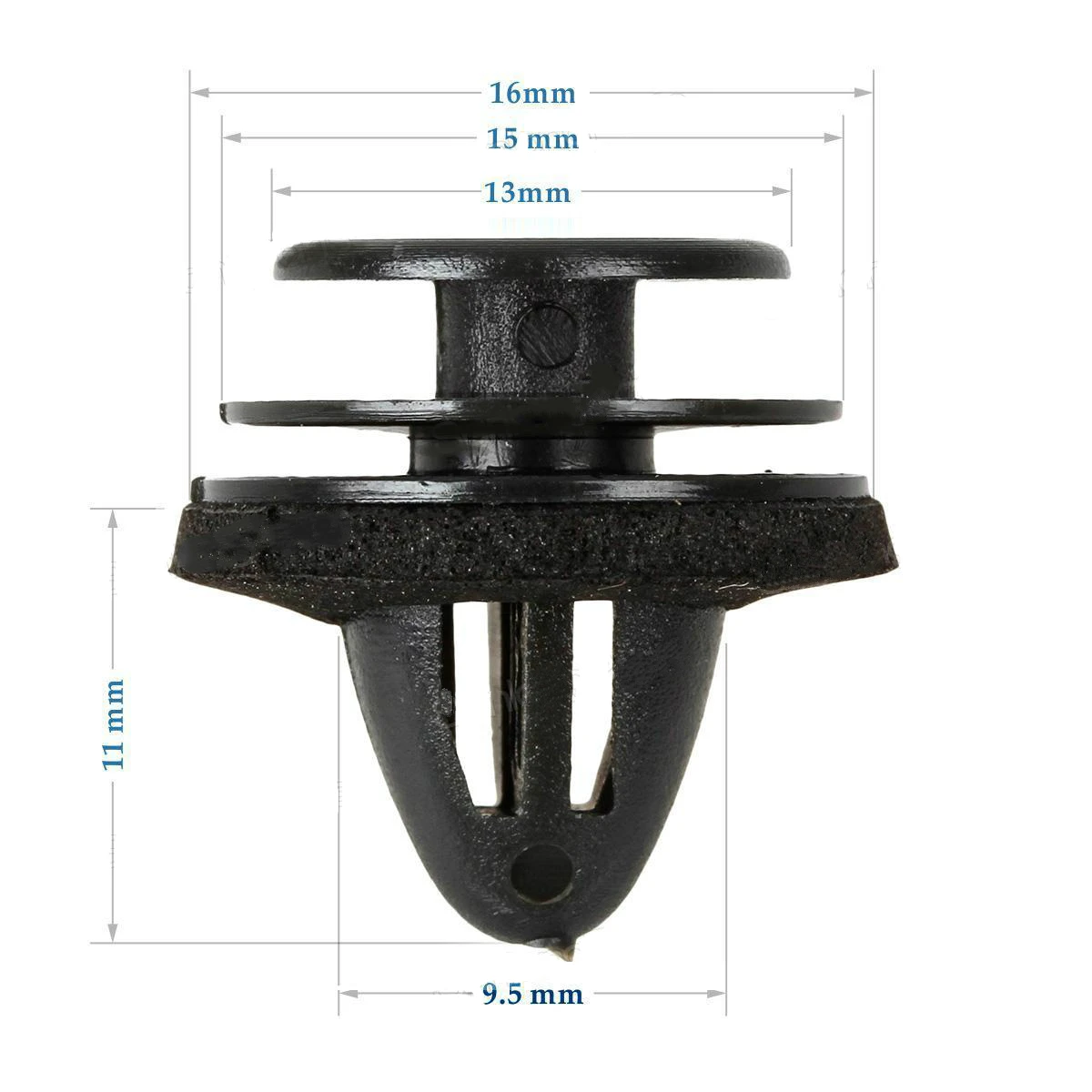 50pcs Nylon Rear Trim Panel Floor Mat Clip for 2016 Honda HR V 2007