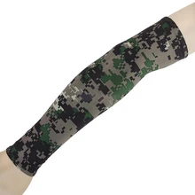 1 пара цифровых камуфляжных нарукавников солнцезащитный козырек для рук с защитой от ультрафиолета Чехлы для спорта на открытом воздухе Гольф велосипед Велоспорт нарукавники