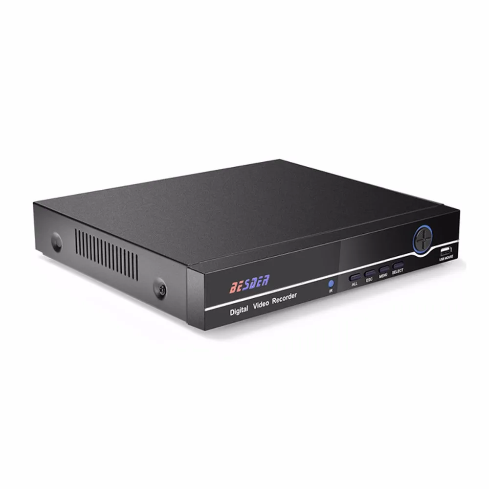 

BESDER 8CH 4MP /4CH 5MP H.265 Surveillance Network Video Recorder Motion Detect Email Alert RTSP CCTV NVR For H.264 H.265 Camera
