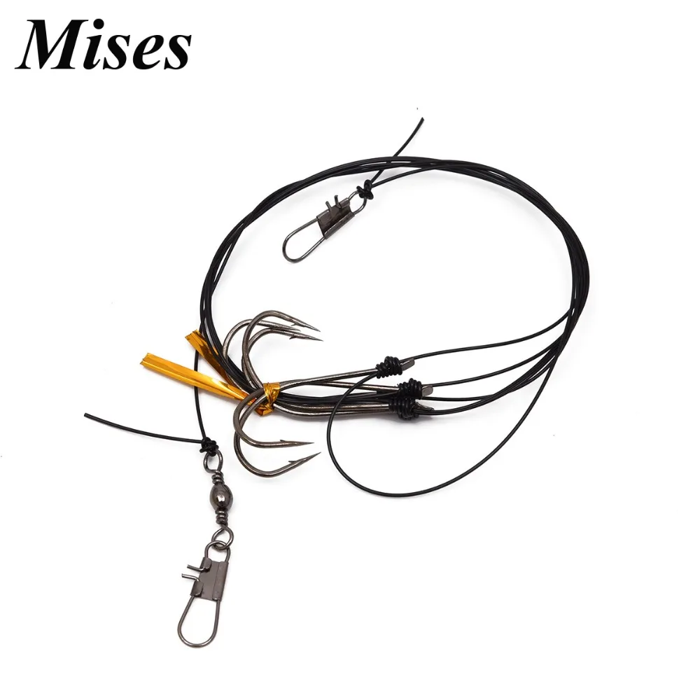 

Mises 26# Sea Fishing Curved String Hook Large Size Boat Fishing Hook Vigorously Skim Coating Line Professional Fishing Gear