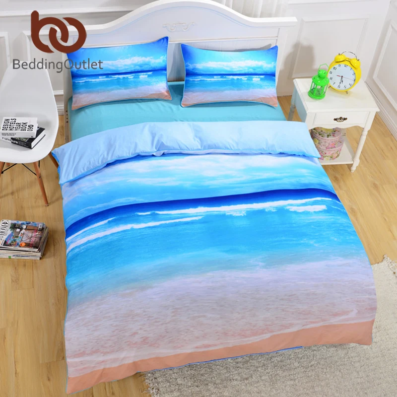 BeddingOutlet Brand New Beach And Ocean Bedding Hot 3D