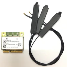 AzureWave AW-CB160H Broadcom BCM94360HMB 802.11AC 1300 Мбит/с беспроводной Wi-Fi WLAN Bluetooth 4,0 Mini PCI-E карта+ 20 см MHF4 антенны