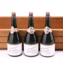 Бутылки шампанского, винного стакана, "сделай сам" с самостоятельным поливом бутылки для мыльных пузырей выбoр дeтeй Классические игрушки пузырей лучшего День рождения подарки 5 шт./компл