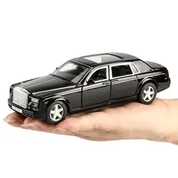 Электронные весы моделей автомобилей Die-cast сплава моделирование авто мобильных транспортных средств gld3 игрушки для детей Rolls-Royce Phantom 1:32