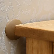 Протектор Стены накладка на дверную ручку Защитная пробка самоклеющаяся Резина круглая домашняя задняя дверь Краш двери остановки резиновый протектор стены