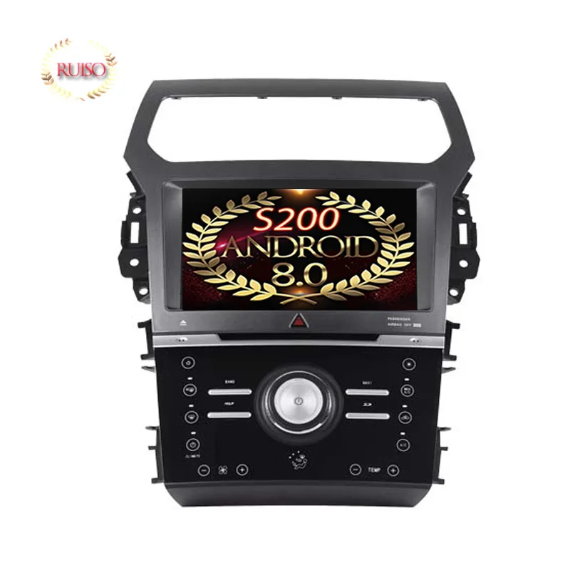 S200 Android 8.0 Car Audio FOR FORD Explorer 2012 2014 Manual car dvd
