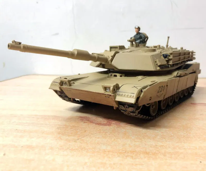 FOV 1/32 масштаб военная модель игрушки M1A1 Abrams главный боевой танк литья под давлением металлический Танк модель игрушки для сбора/подарка