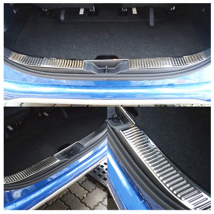 JY SUS304 нержавеющая сталь задняя внутренняя защита накладка автомобильные аксессуары для Toyota Sienta 170