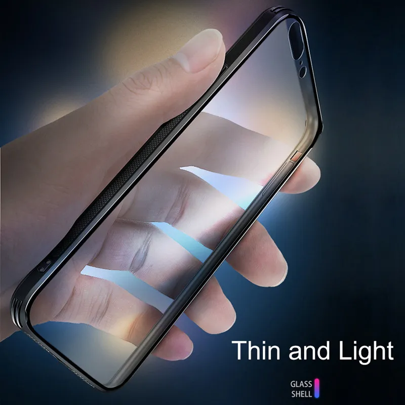 Armor Case for iPhone 6s Tempered glass Transparent Clear Cover Bumper On The 6 Plus Soft TPU Silicone Fundas |