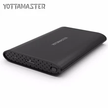 Yottamaster ABS HDD Enclosure 2.5 Inch Hard Drive Disk Case 5Gbps USB3.0 HDD Box Tool Free Support 2TB