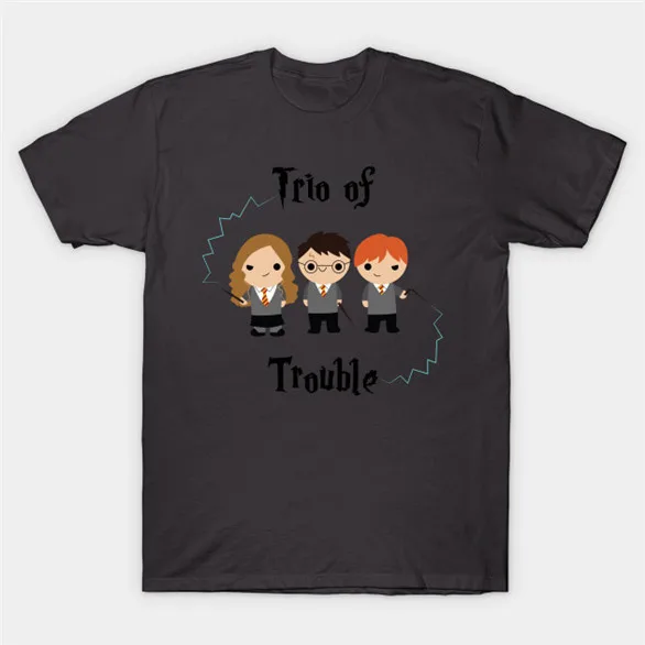 

Harry shirt Trio of Trouble Breathable T Shirt potter shirt