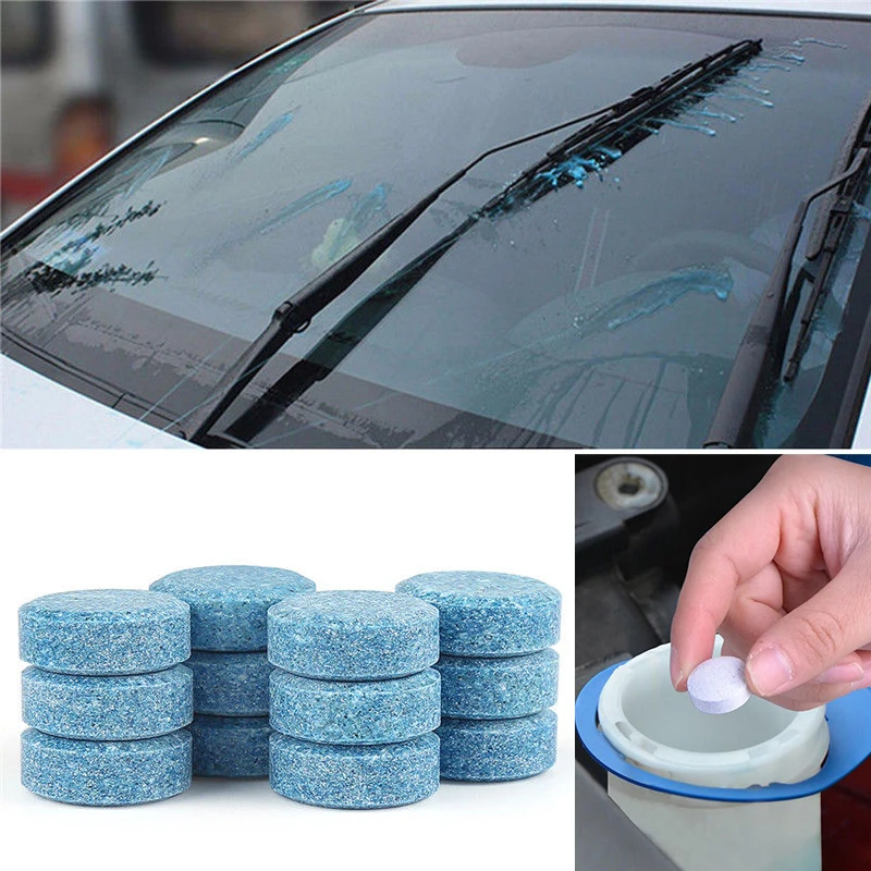 5pcs Car Windshield Cleaning Car Window Glass Cleaner Car Solid Fine Wiper Car Auto Window Cleaning Effervescent Tablet Z2 Window Repair Aliexpress