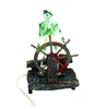 Decoración de moda para acuario, esqueleto en la rueda, decoración de adorno para acuario, tanque W75, gran Gif ► Foto 1/5