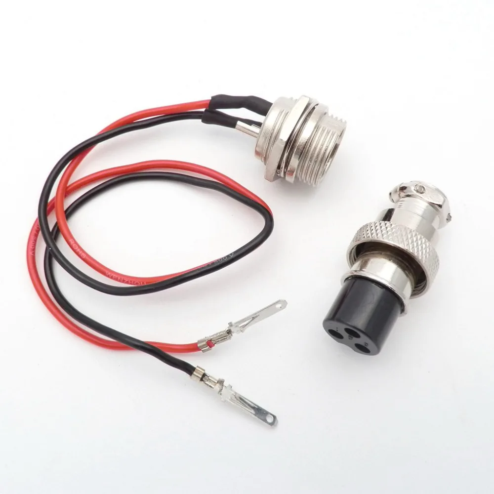 3 PIN CONNECTOR JACK SOCKET FOR BATTERY CHARGER RAZOR ZIP E SCOOTER STAR