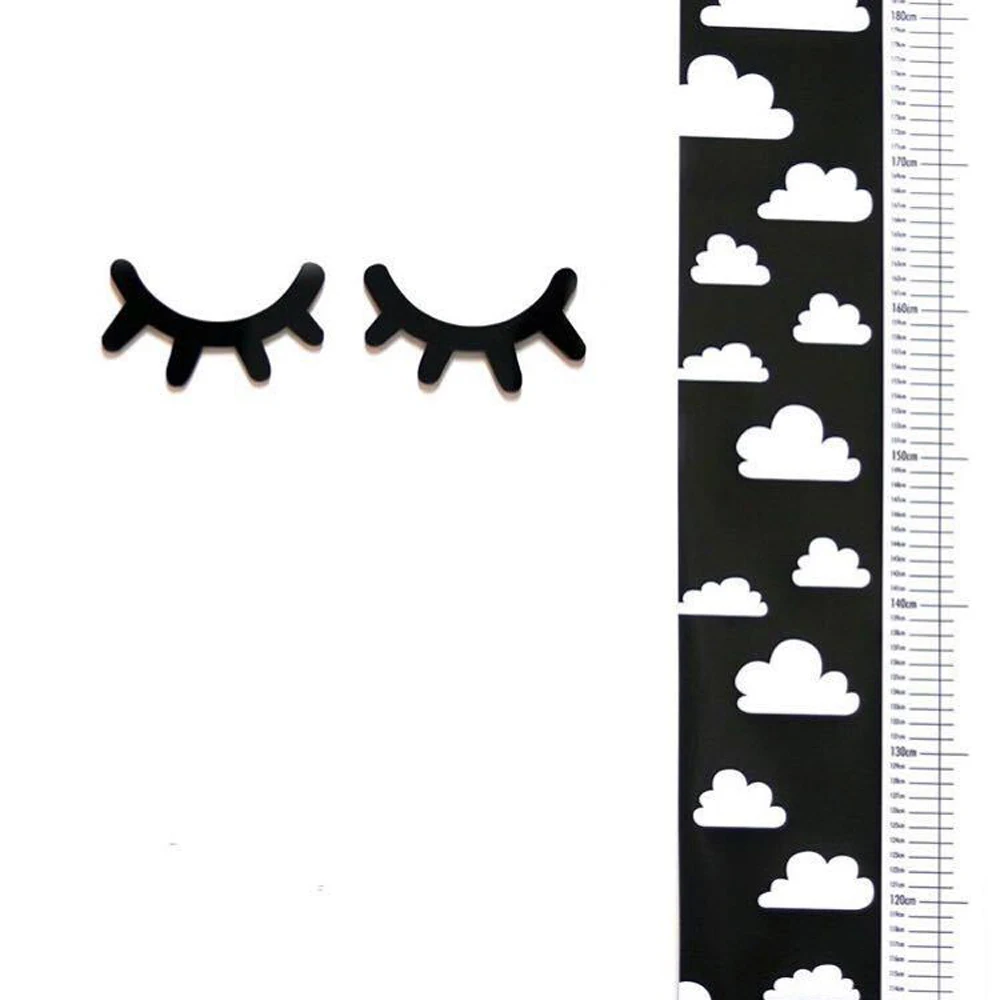 120 см, скандинавский стиль, детская линейка для роста, холст, подвесной декор, диаграмма роста, линейка, украшение на стену, скандинавский декор для детской комнаты