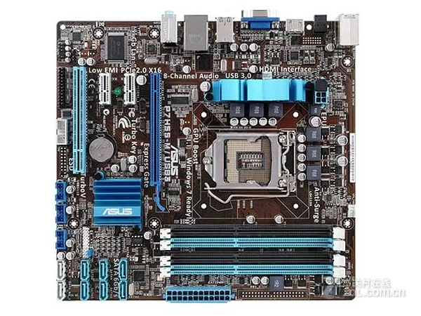 ASUS P7H55-M LX/USB3 original motherboard  LGA 1156 DDR3  desktop motherboard mainboard   Free shipping