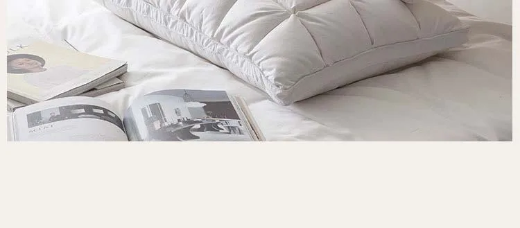 Chpermore, пятизвездочный отель,, белый гусиный пух/перо, ортопедические подушки для шеи, высокое качество, подушка для здоровья, для сна