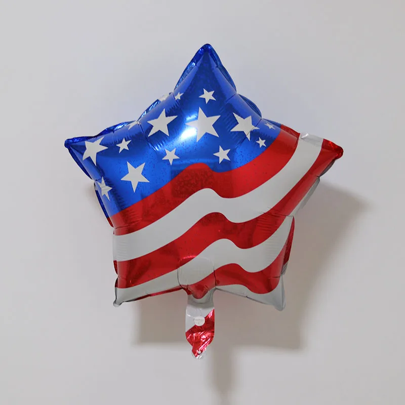 new 18inch 1pcs American flag balloons birthday party decoration