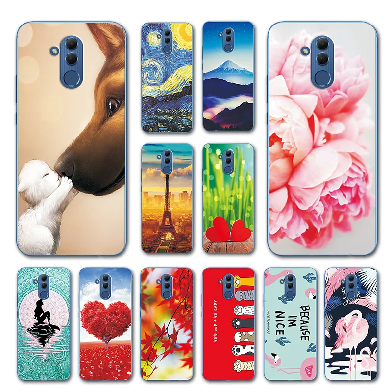 

Coque For Huawei Mate 20 Lite Case Cover Various Mermaid Flamingo Silicone Phone Bags For Huawei Mate 20 Lite Capa Mate 20Lite
