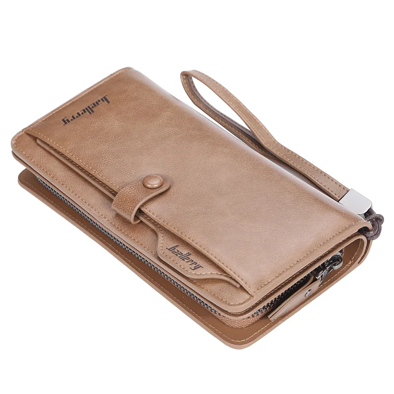 

Detachable Card Holder Purse Man Wallets Cell Phone Pocket Clutch Long Women Men Wallet Male PU Leather Men Wallet Card Holder