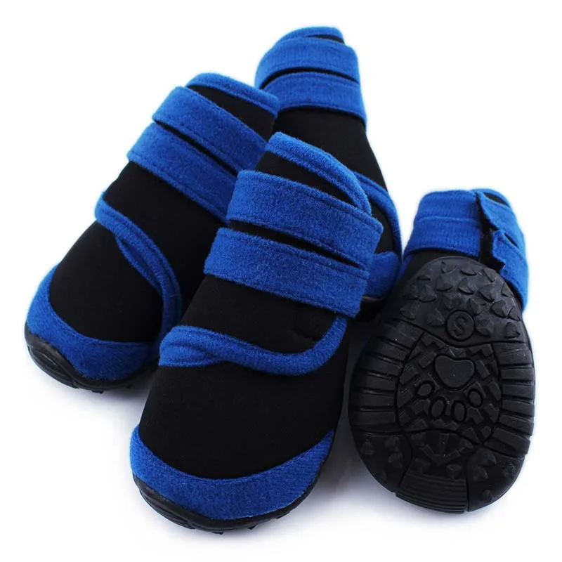 SYDZSW Hot Lrage Dog Shoes Bulldog Boots Neoprene Warm Big Dog Winter Boots for Gold Retriever Husky Outdoor Dog Supplies Anti Slip2