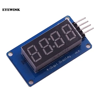 

100pcs 4 Bits TM1637 Red Digital Tube LED Display Module & Clock LED
